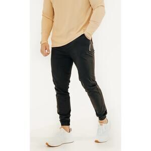 Bodcraft Mens Total War Ace Golf Jogger Pant Size Large New Midnight Black Pant